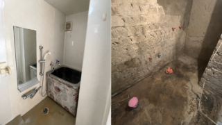 マンション在来浴室解体工事